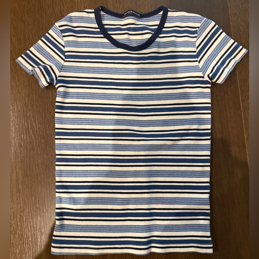NWOT Brandy Melville Striped Tee